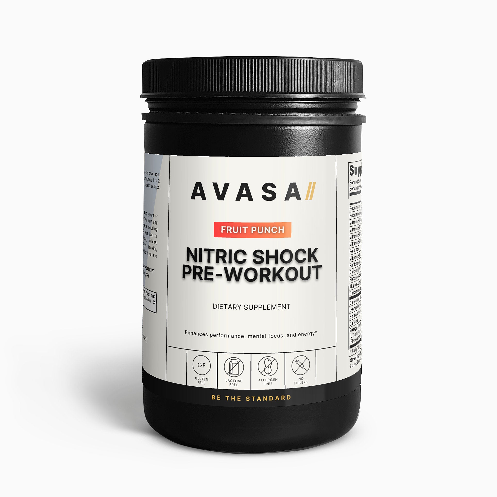 AVASA Nitric Shock Pre-Workout