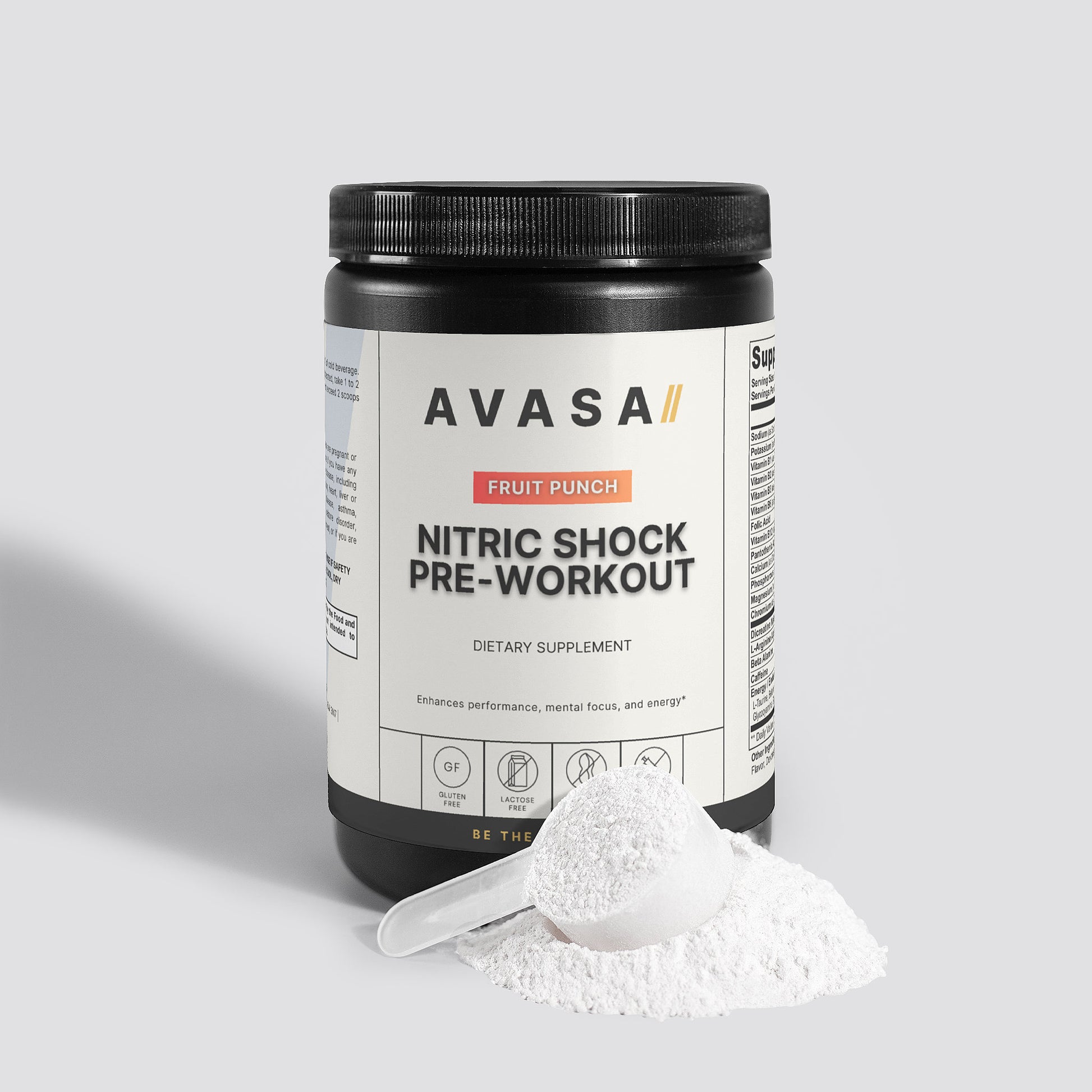 AVASA Nitric Shock Pre-Workout
