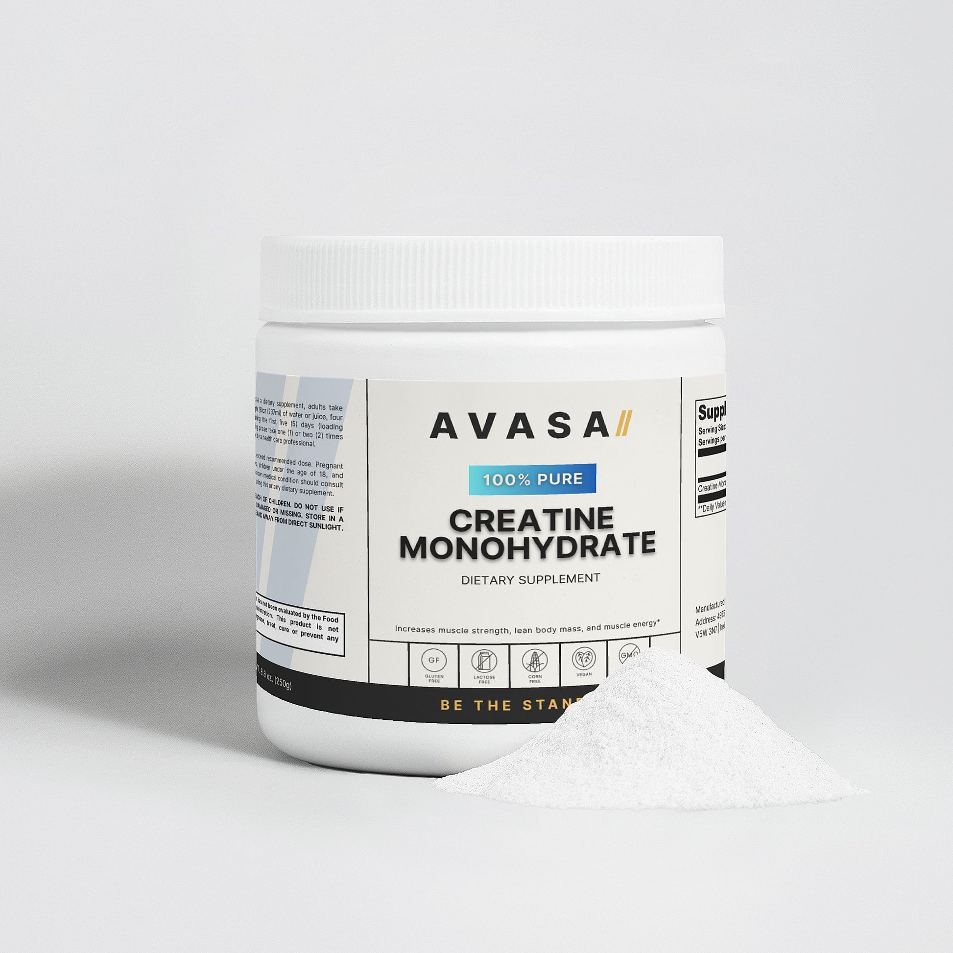 AVASA Strength+ Creatine Monohydrate